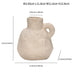 Mini Ceramic Bud Vase – Stone-Look Small Flower Pot Decor
