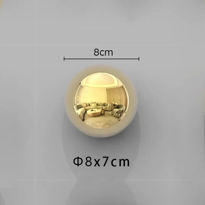 Minimalist Decorative Ball Wall Hanging – Modern Aesthetic Room Ornament