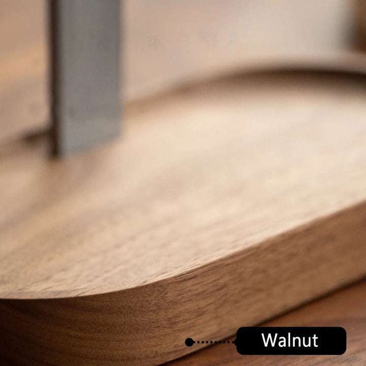 Wood and Metal Headphone Stand – Universal Desktop Holder