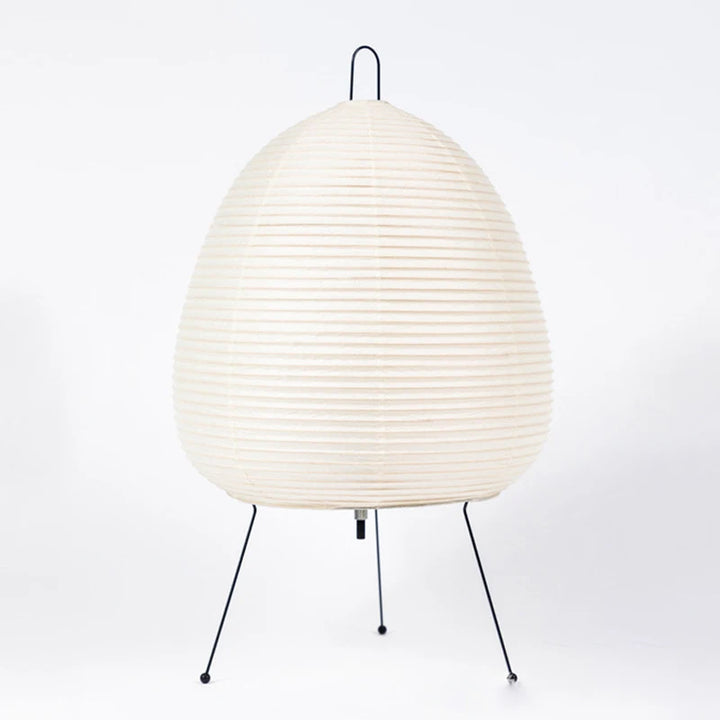 Japanese Akari Rice Paper Table Lamp – Wabi-Sabi Decor