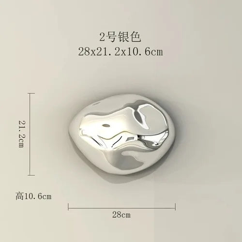 Stereoscopic Stone Wall Hanging – Modern 3D Decor