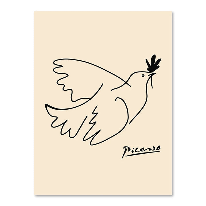 Matisse Picasso Canvas Print – Flower Market Wall Art