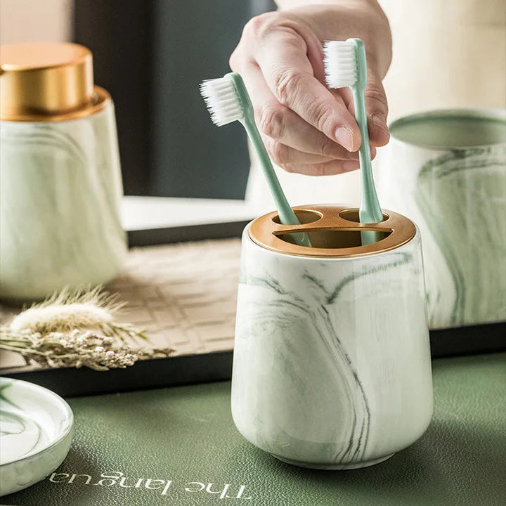 Luxury Ceramic Bathroom Accessories Set