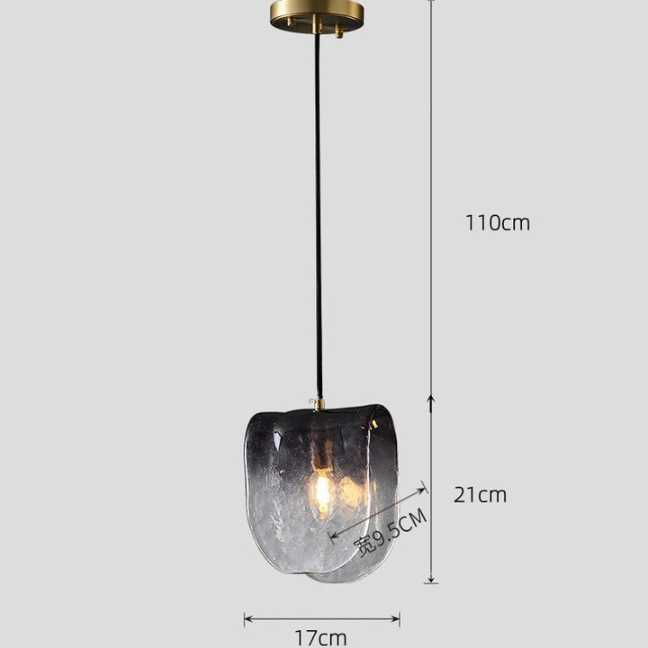 Modern Gradient Glass Pendant Light – Indoor Chandelier