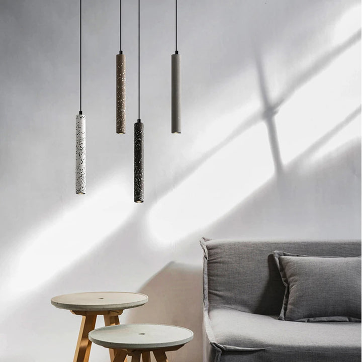 Industrial Waterstone LED Pendant Light – Modern Dining & Kitchen Lamp
