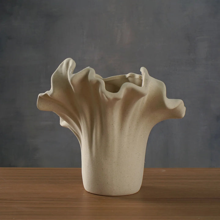 Minimalist Boho Porcelain Flower Vase for Modern Home Decor