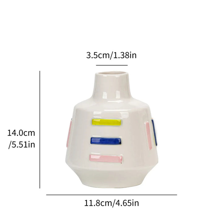 Simple Ceramic Vase – Elegant Boho Centerpiece