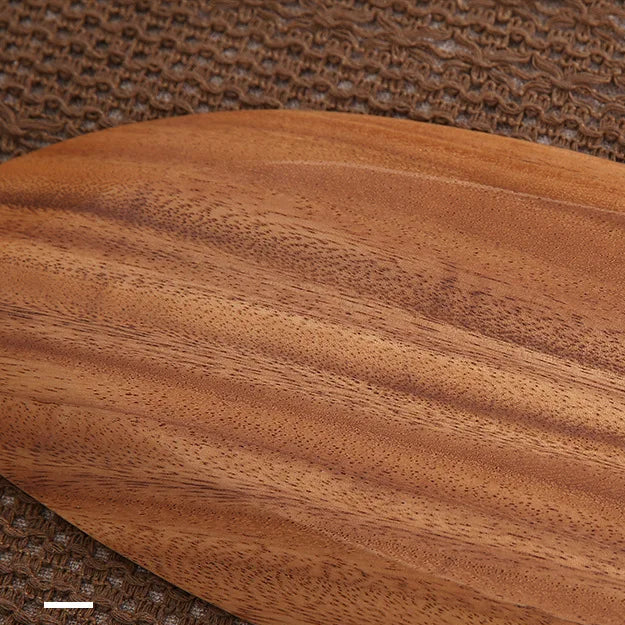 Walnut Leaf Wooden Tray – Japanese Decorative Platter