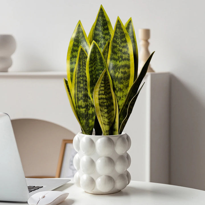 Artificial Aloe Vera Plant – 32/37cm Fake Succulent Decor