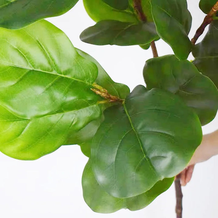 Large Artificial Tropical Plant – Green Palm Branch Decor