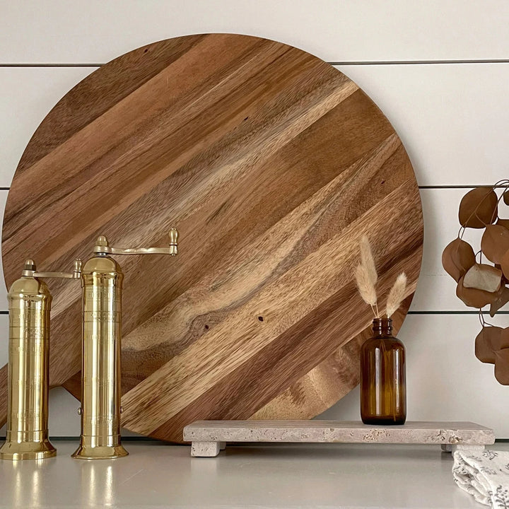 Raised Travertine Footed Tray – Natural Marble Soap & Vanity Holder