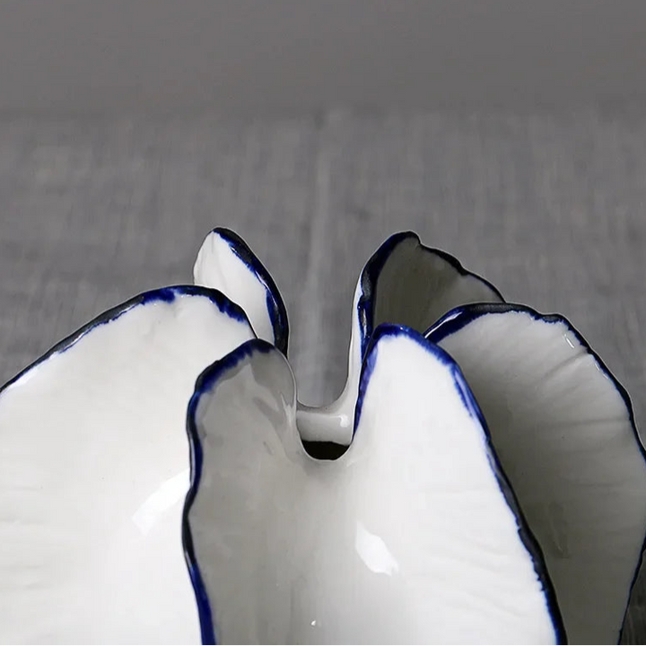 Star Fruit Ceramic Vase – Modern Decor for Living Room