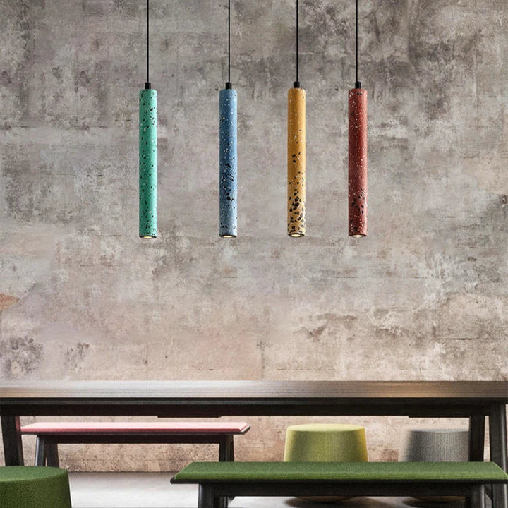 Industrial Waterstone LED Pendant Light – Modern Dining & Kitchen Lamp