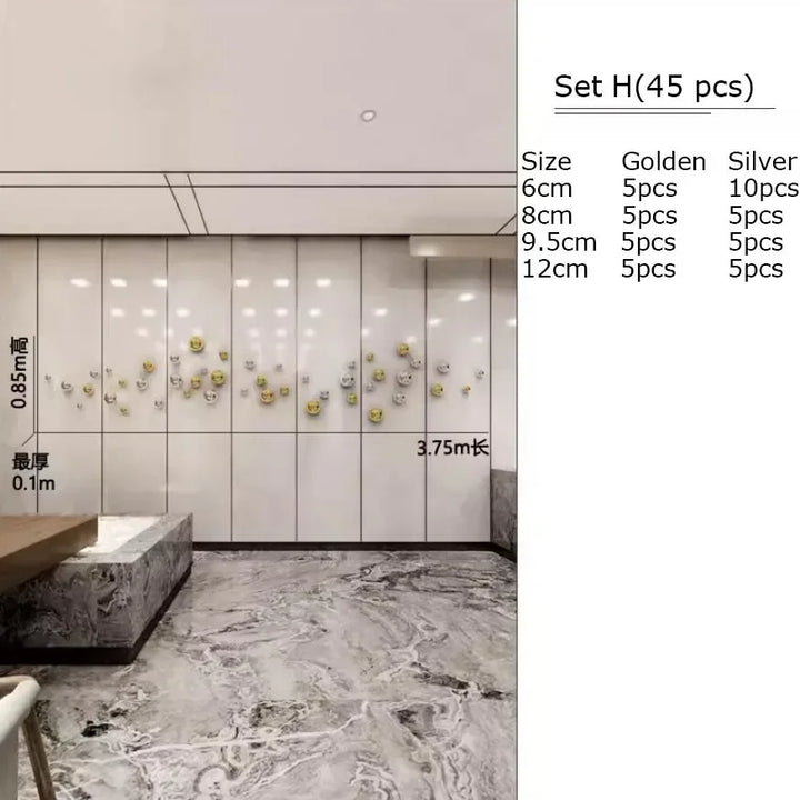 Minimalist Decorative Ball Wall Hanging – Modern Aesthetic Room Ornament