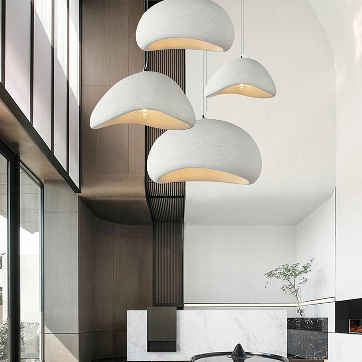 Nordic Wabi Sabi LED Pendant Light – Dining & Bar Lamp