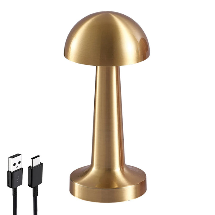 Rechargeable LED Touch Table Lamp – Cordless Bedside & Desk Light for Bedroom, Restaurant & Bar Decor