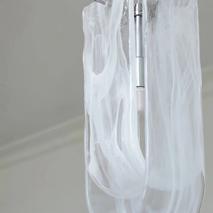 Postmodern Cloud Glass Pendant Light – Indoor Chandelier