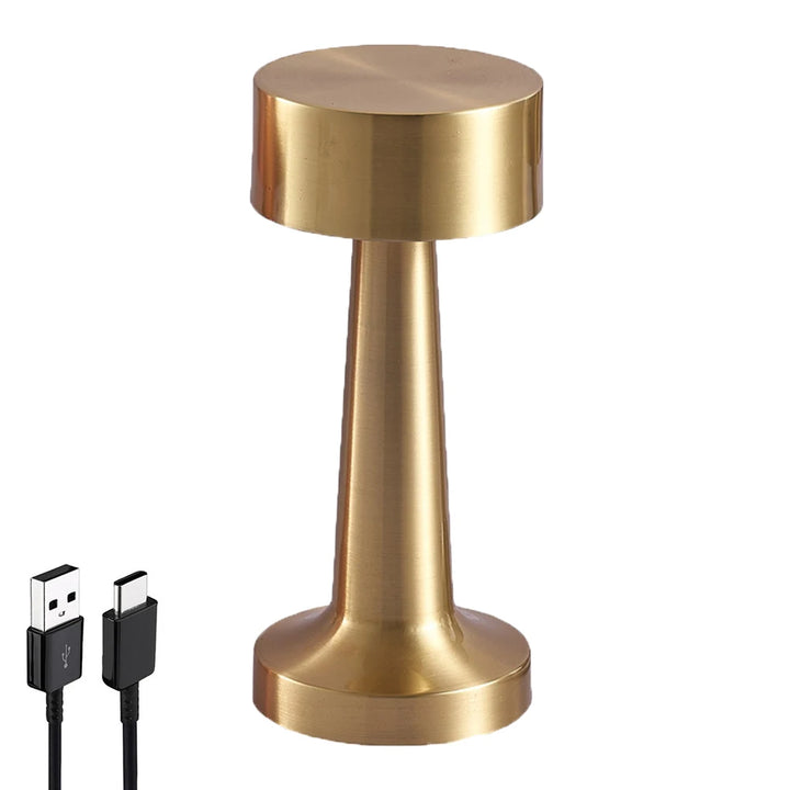 Rechargeable LED Touch Table Lamp – Cordless Bedside & Desk Light for Bedroom, Restaurant & Bar Decor