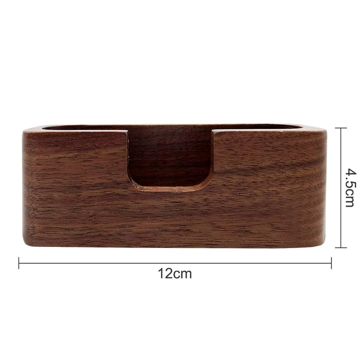 Wooden Business Card Holder – Office Desk Display Box