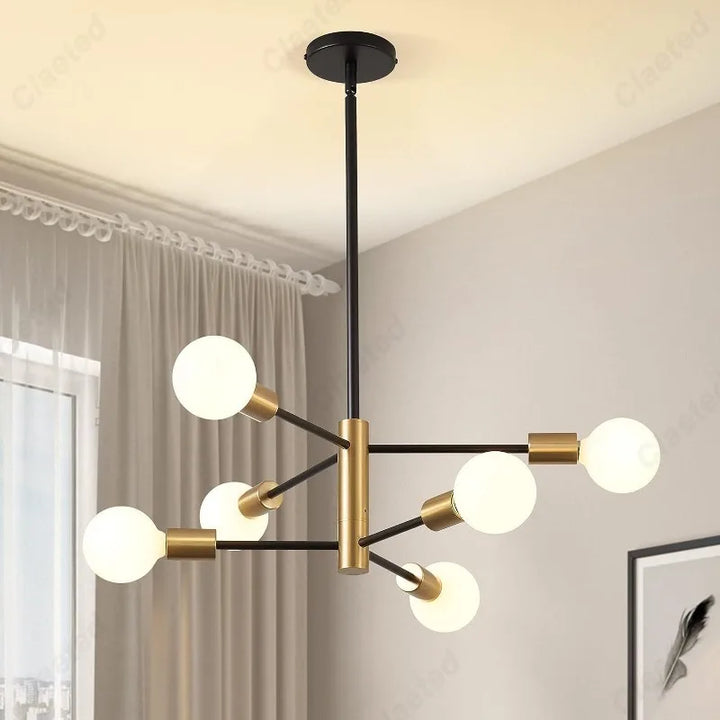 Modern Minimalist LED Chandelier – European Style Pendant Light