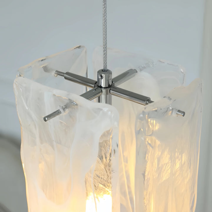 Modern Gradient Glass Pendant Light – Indoor Chandelier