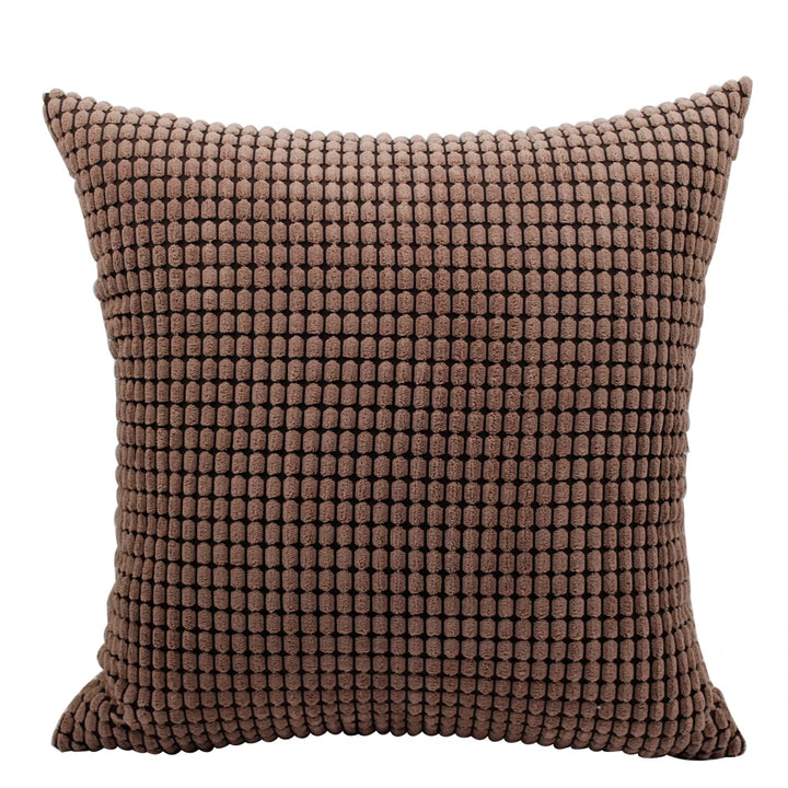 Soft Corduroy Solid Cushion Cover Nordic Large Pillow Case