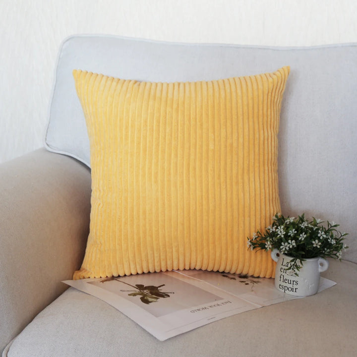 Ultra Soft Corduroy Long Body Pillow Cover