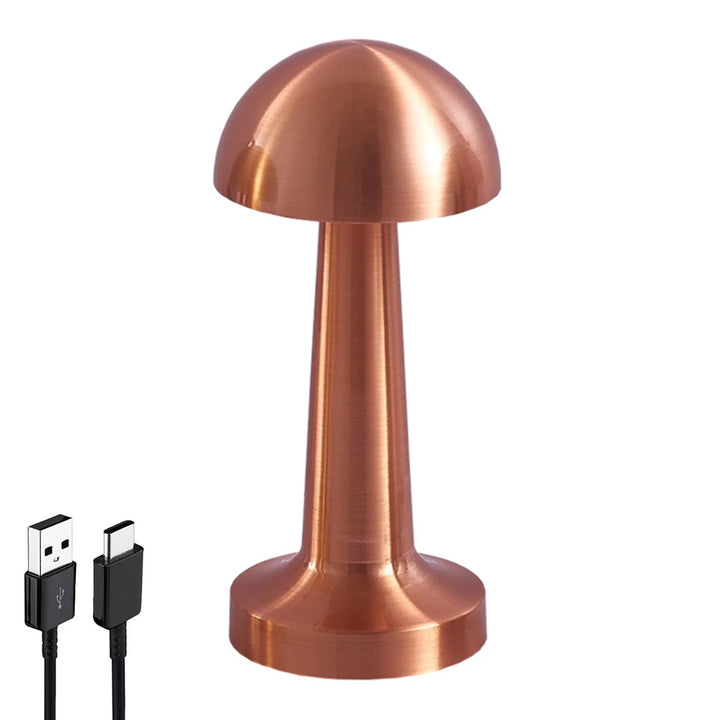 Rechargeable LED Touch Table Lamp – Cordless Bedside & Desk Light for Bedroom, Restaurant & Bar Decor