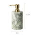 Cold Emerald Marble Bathroom Accessories Set