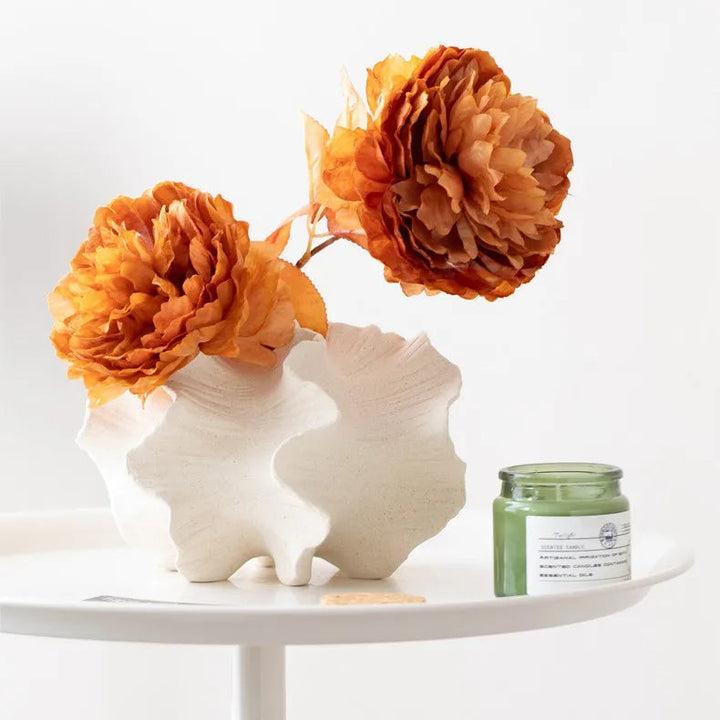 Starfruit Ceramic Vase – Nordic Modern Tabletop Decor