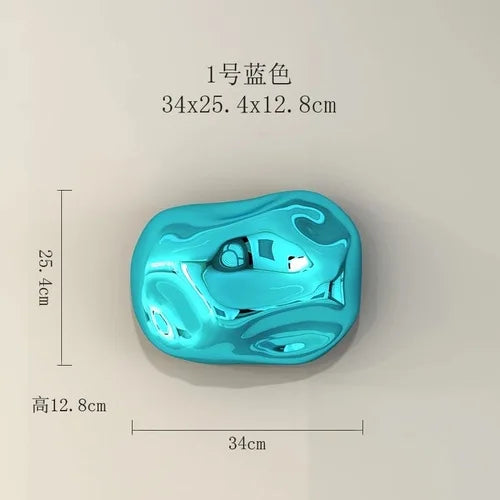 Stereoscopic Stone Wall Hanging – Modern 3D Decor