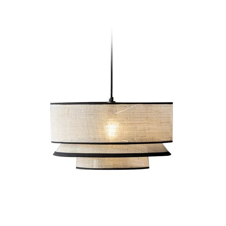 Nordic Wabi Sabi Pendant Lamp – LED Bar Droplight