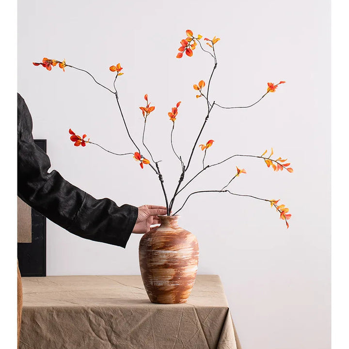 Rustic Ceramic Vase – Textured Pottery for Home Décor