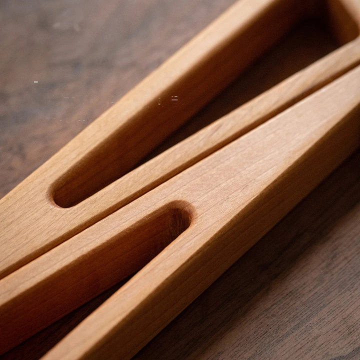 Wooden Adjustable Laptop Stand – Portable Ergonomic Foldable Desk Riser