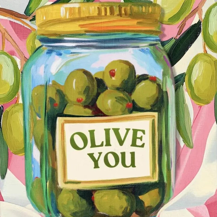 Retro Kitchen Canvas Wall Art – Citrus, Pasta & Pickles Jar Food Poster Print | Vintage Still Life Home Decoration