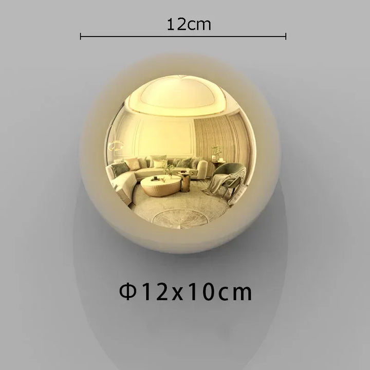 Minimalist Decorative Ball Wall Hanging – Modern Aesthetic Room Ornament