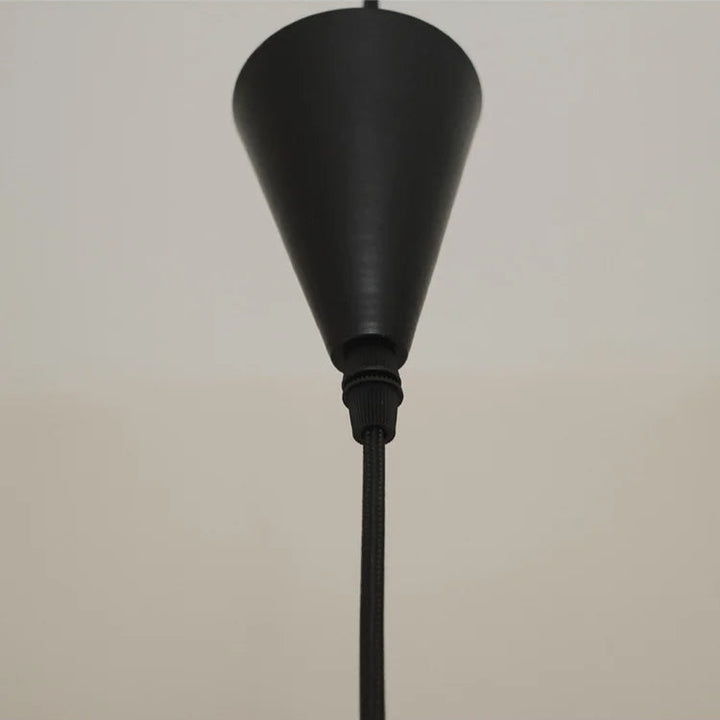 Bauhaus Vintage Orange Pendant Lamp – Retro Iron Light