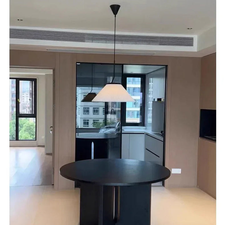 Pleated Fabric Pendant Light – Modern Nordic Ceiling Lamp