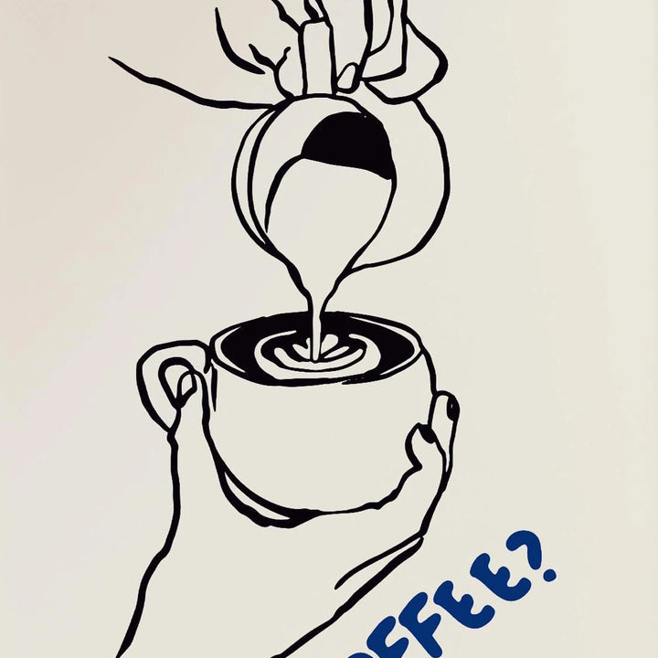 Retro Coffee Poster – Morning Café Canvas Wall Art | Vintage Kitchen & Coffee Lover Home Decor