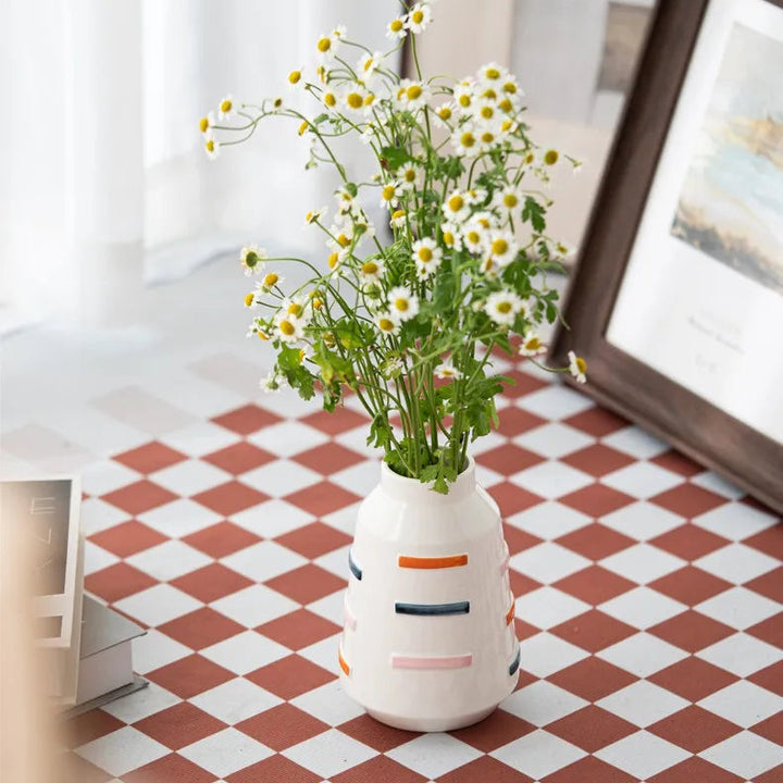 Simple Ceramic Vase – Elegant Boho Centerpiece