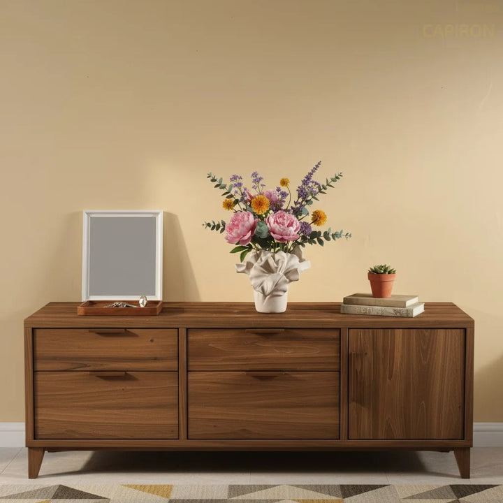 Minimalist Boho Porcelain Flower Vase for Modern Home Decor